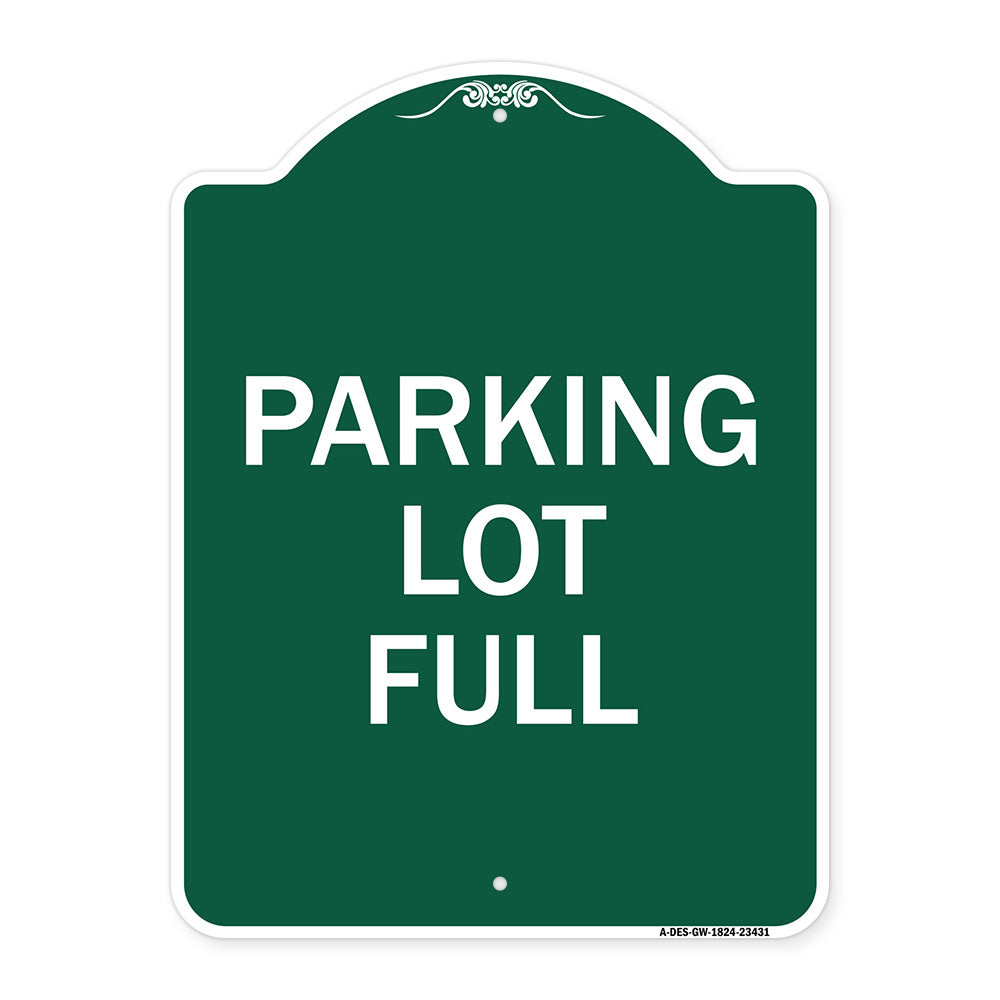 Parking Lot Full