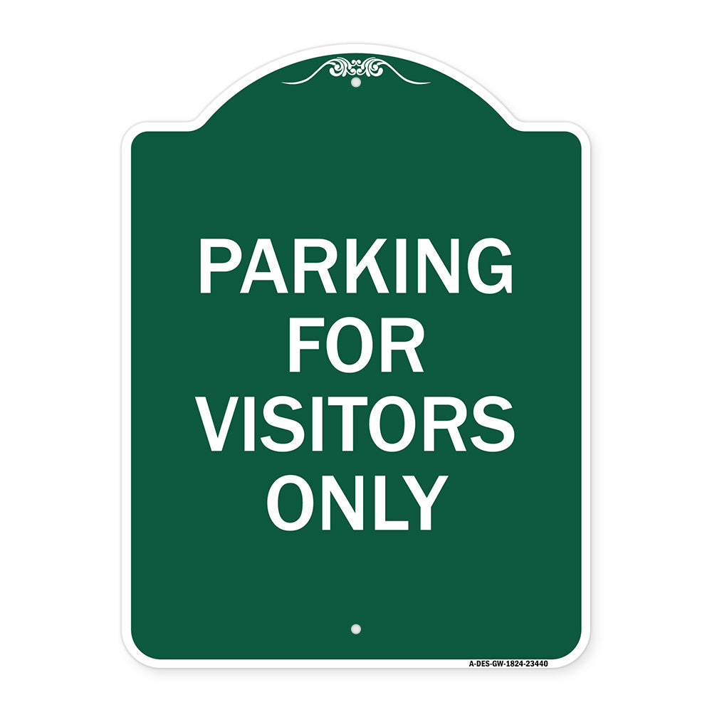 Parking for Visitors Only