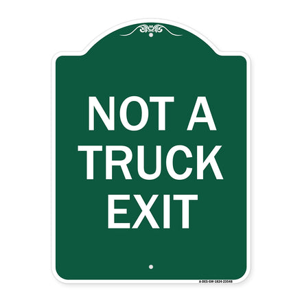 Not A Truck Exit