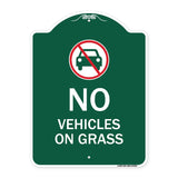 No Vehicles on Grass