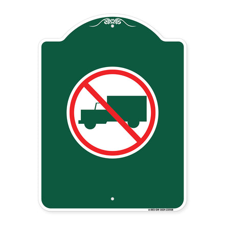 No Truck Symbol