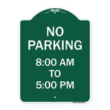 No Parking 8-00 Am to 5-00 Pm