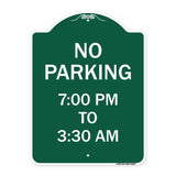 No Parking 7-00 Am to 3-30 Pm