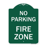No Parking Fire Zone