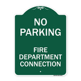 No Parking Sign No Parking - Fire Department Connection