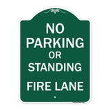 No Parking or Standing Fire Lane