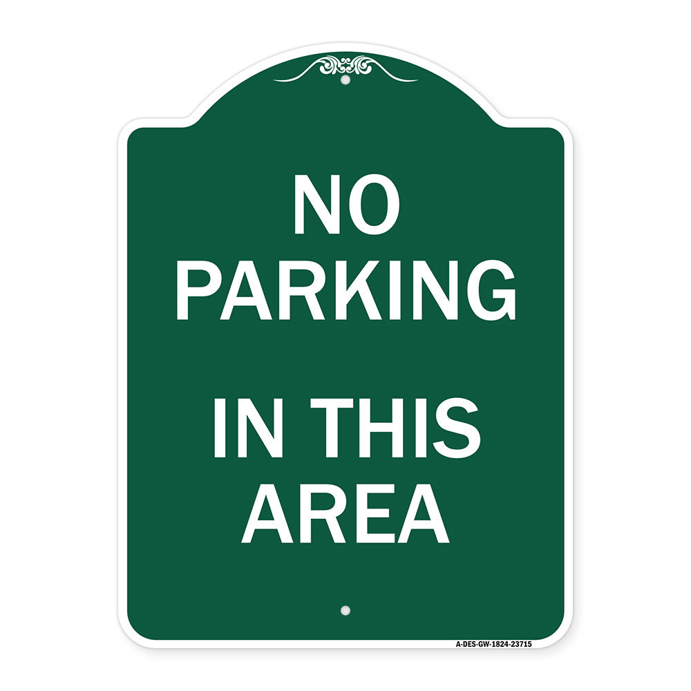 No Parking in This Area