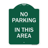 No Parking in This Area