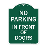 No Parking in Front of Doors