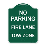 No Parking Fire Lane Tow Zone (K-1645)