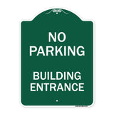 No Parking Building Entrance