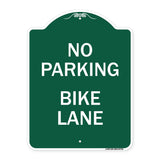 No Parking Bike Lane