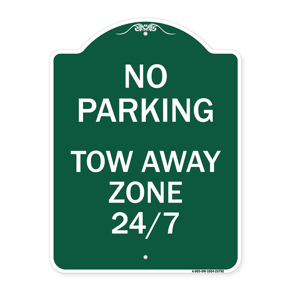 No Parking - Tow Away Zone 247