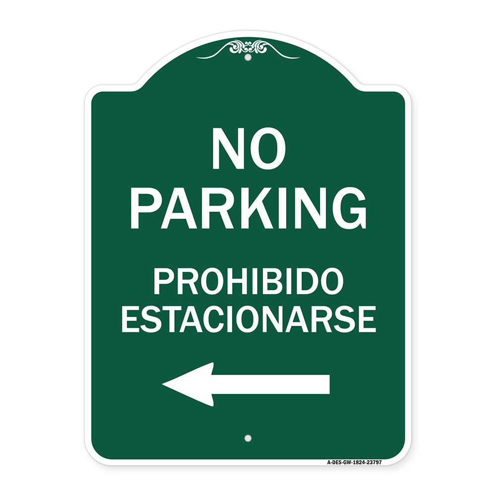 No Parking - Prohibido Estacionarse
