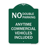 No Double Parking Anytime Commercial Vehicles Included