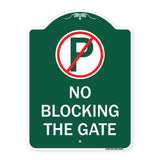 No Blocking the Gate with Graphic