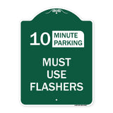 Must Use Flashers (Choose Your Limit) Minute Parking
