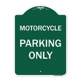Motorcycle Parking Only