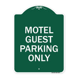 Motel Guest Parking Only