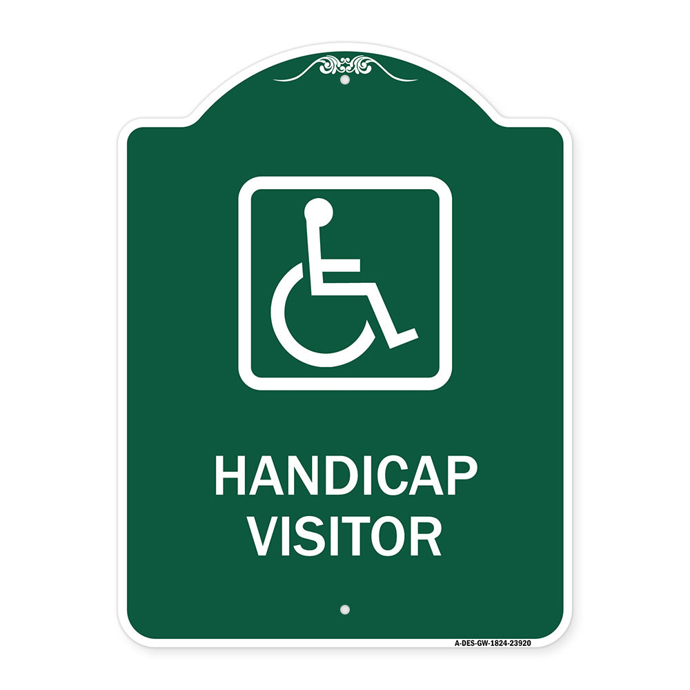 Handicap Visitor (With Graphic)