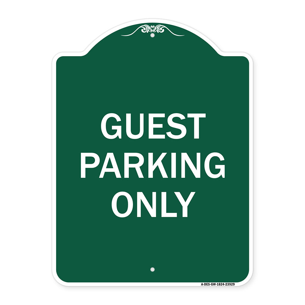 Guest Parking Only