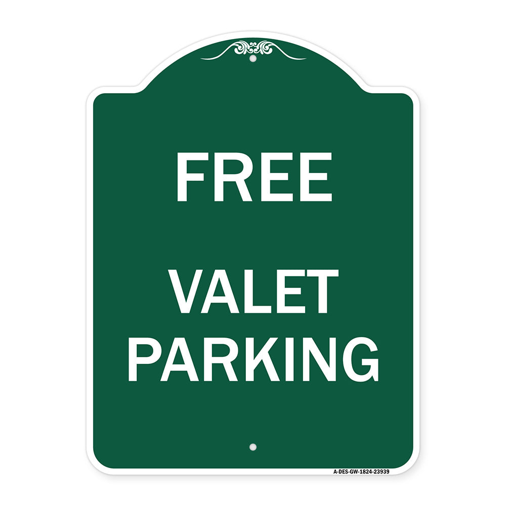 Free Valet Parking
