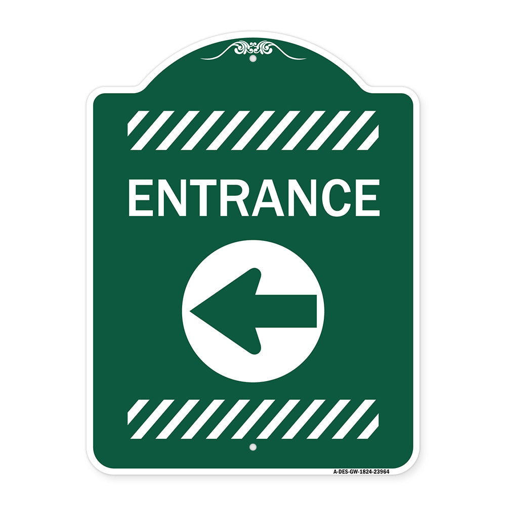 Entrance Left Arrow