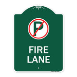 Fire Lane (No Parking Symbol)