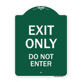Exit Only Do Not Enter