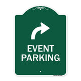 Event Parking Only (With Upper Right Arrow)