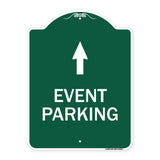 Event Parking Only (With Up Arrow)