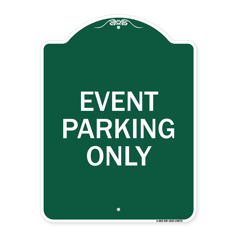 Event Parking Only