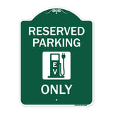 Ev Only (With Electric Vehicle Charging Station Graphic)