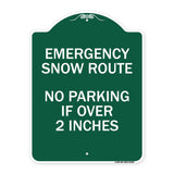 Emergency Snow Route No Parking Emergency Snow Route No Parking If Over 2 Inches