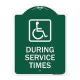 During Service Times (With Graphic)