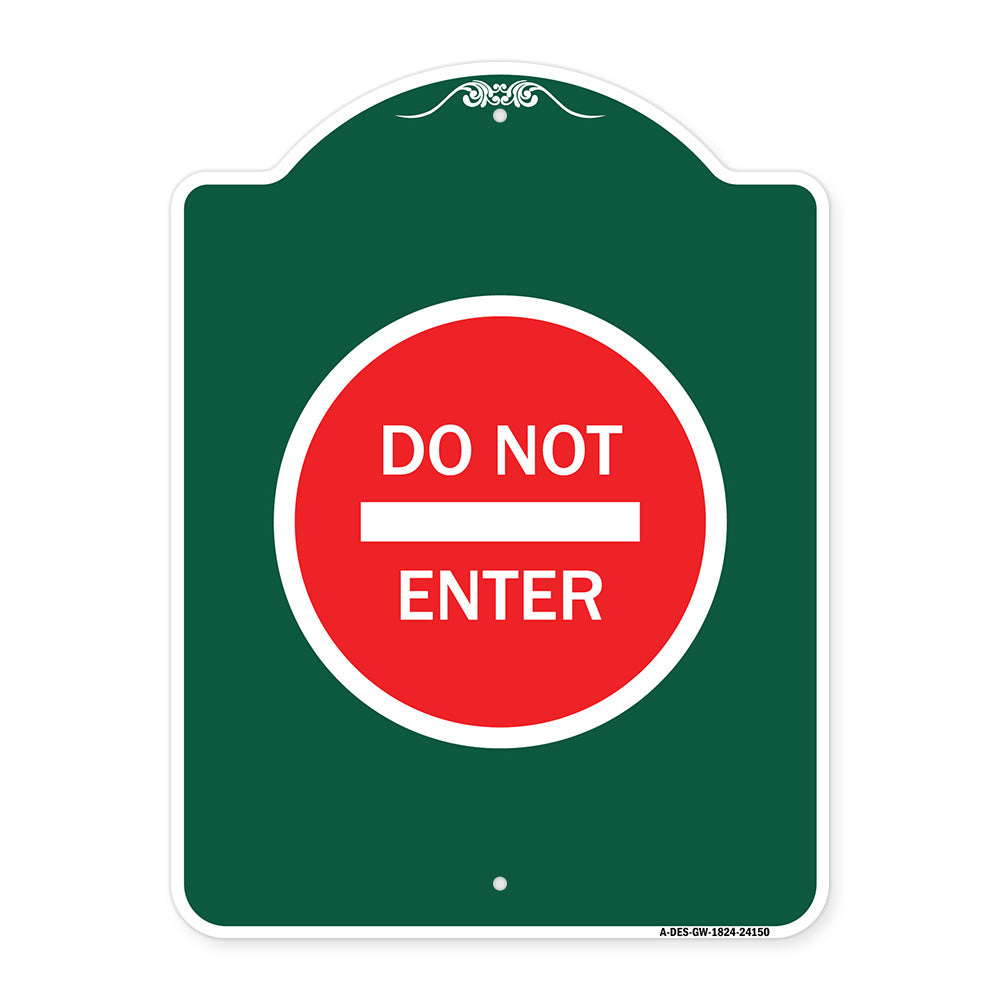 Do Not Enter