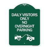 Day Visitors Only No Overnight Parking (With Graphic)