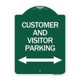 Customer and Visitor Parking (Bidirectional Arrow)