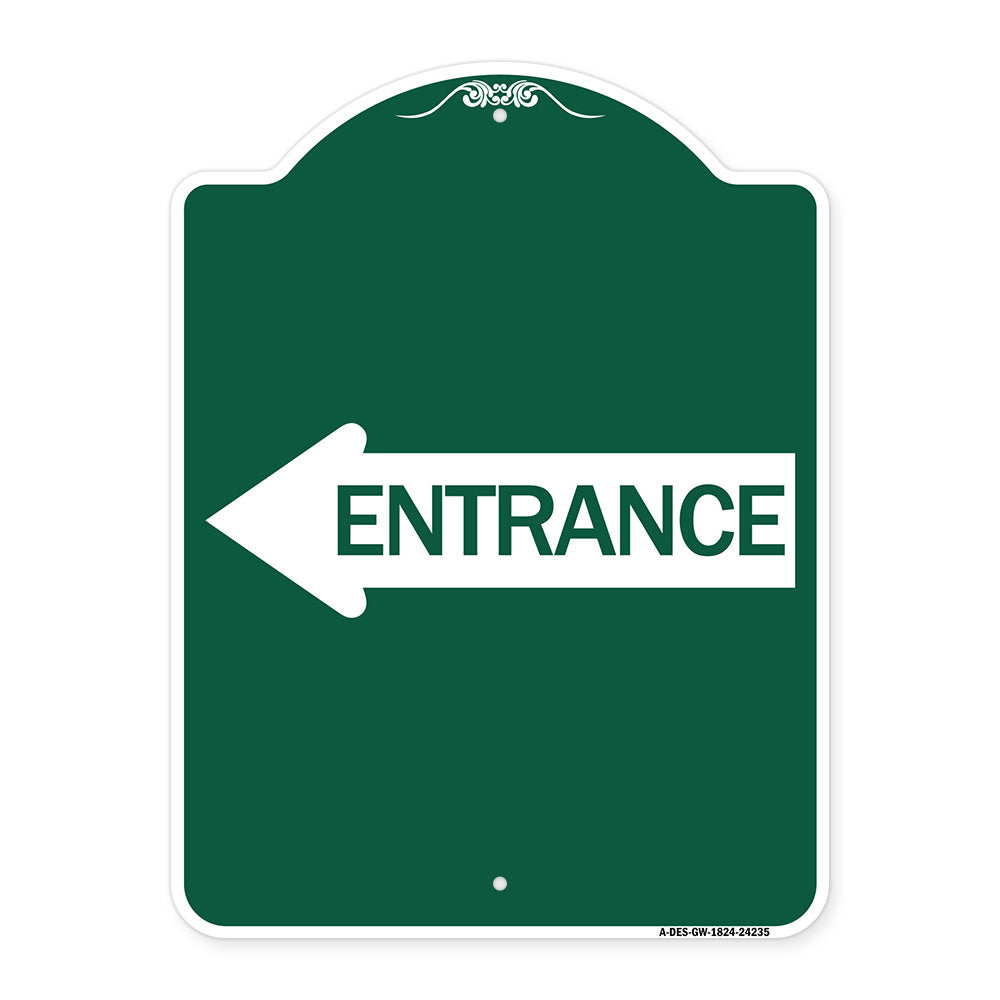 Left Arrow Entrance
