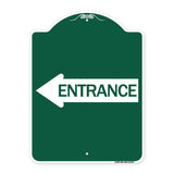Left Arrow Entrance