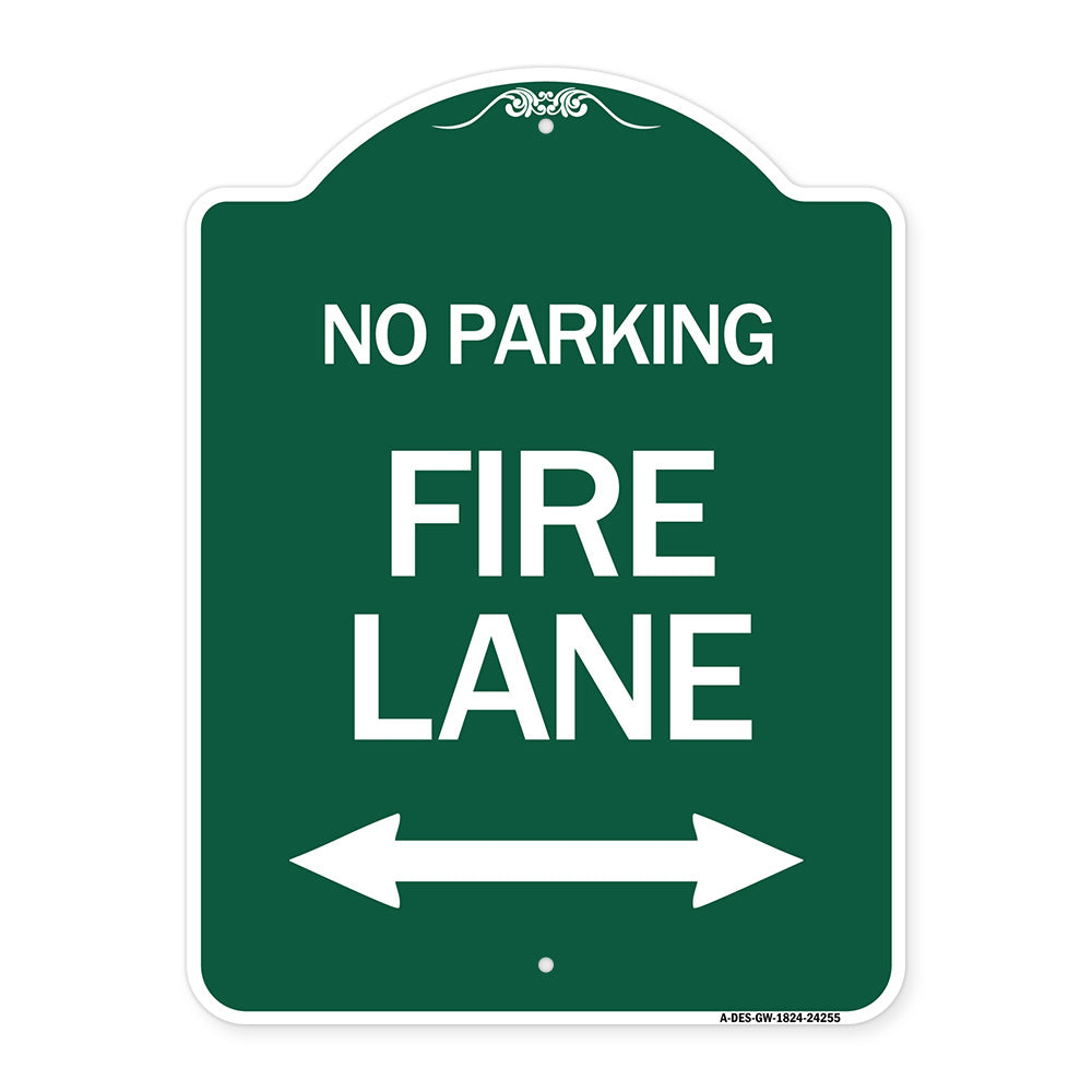 Colorado Fire Lane (With Bidirectional Arrow)