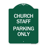 Church Staff Parking Only