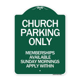 Church Parking Only Memberships Available Sunday Mornings Apply Within