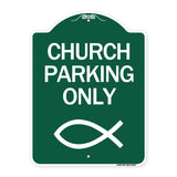 Church Parking Only (Symbol)