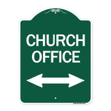 Church Parking (With Bidirectional Arrow)