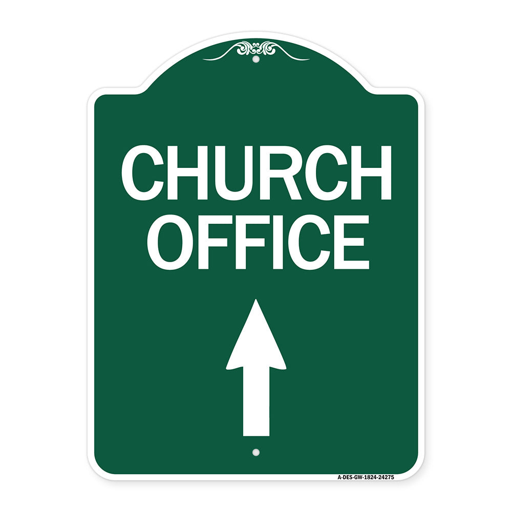 Church Office (With Up Arrow)