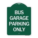 Bus Garage Parking Only