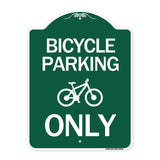 Bicycle Parking Only (With Graphic)
