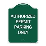 Authorized Permit Parking Only