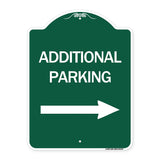 Additional Parking Sign (Right Arrow)